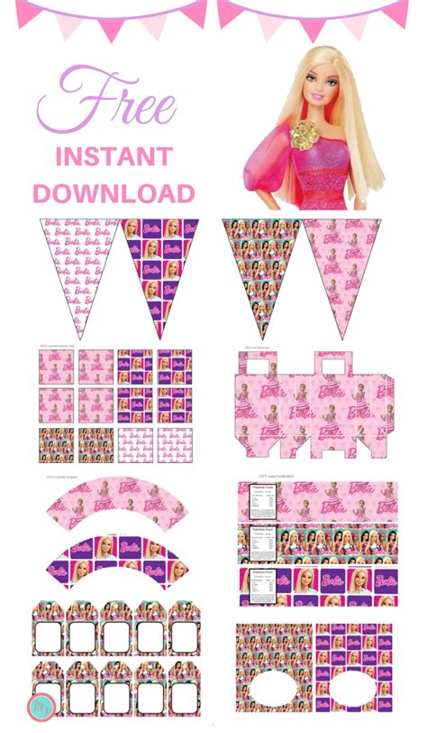 Free Barbie Printables